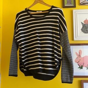Madewell striped sweater size M